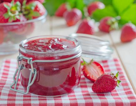 いちごジャム いちごジャムの写真