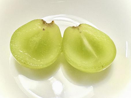 シャインマスカット 02 葡萄,ぶどう,果物の写真素材