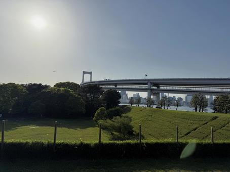 2025年春 昼間の東京お台場の風景 2025年春 昼間の東京お台場の風景 都心,さわやか,りんかい線の写真素材