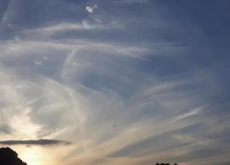 空と雲 空と雲の写真