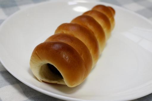 チョココロネ (日本の菓子パン) チョココロネ (日本の菓子パン) パン,食べ物,おやつの写真素材