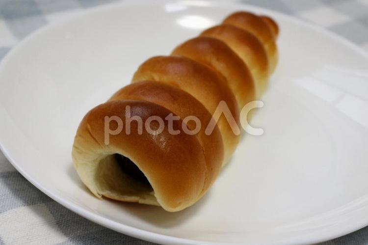 チョココロネ　（日本の菓子パン） パン,食べ物,おやつの写真素材