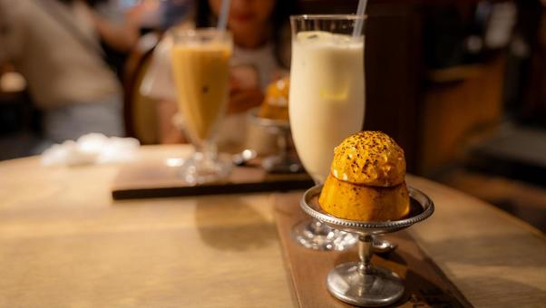 レトロなプリン レトロなプリンの写真