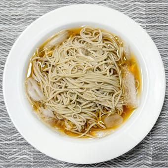 冷やしかけ蕎麦 冷やしかけ蕎麦,季節料理,冷やし蕎麦の写真素材