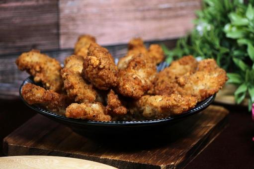 Deep fried chicken fillet, JPG