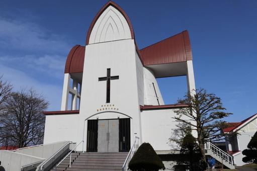 函館聖ヨハネ教会 函館聖ヨハネ教会 函館聖ヨハネ教会,函館,函館市の写真素材