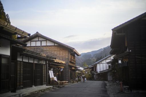 妻籠宿 妻籠宿 妻籠宿,岐阜県,伝統の写真素材