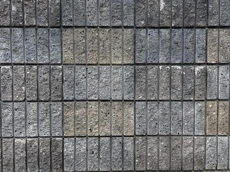 模様のあるブロック塀 ブロック塀,コンクリート,建築の写真素材