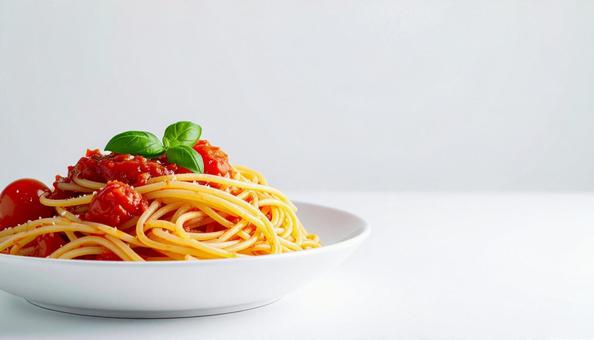 トマトスパゲティーの写真