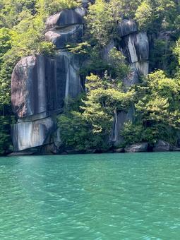 岩場14 岩場14 岩,石,水辺の写真素材