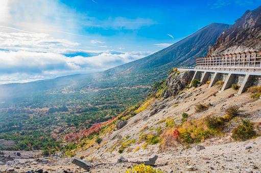 福島県　磐梯吾妻スカイラインの風景 磐梯吾妻スカイライン,福島,福島県の写真素材