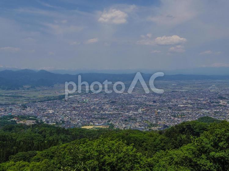 【山形県】山形市・西蔵王公園展望広場 西蔵王公園展望広場,西蔵王公園,展望台の写真素材