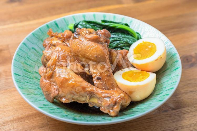 手羽元のさっぱり煮 手羽元,鶏肉,鶏の手羽元の写真素材