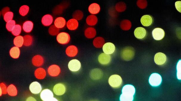 イルミネーション玉ボケ イルミネーション,夜景,ボケの写真素材