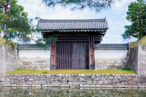 古城の静寂 古城の静寂 二条城,城,門の写真素材