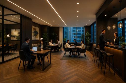 高級コワーキングスペースの写真