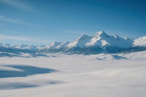 白銀の世界を旅するの写真