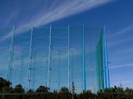 大きなフェンス ゴルフ,ゴルフボール,ゴルフ場の写真素材