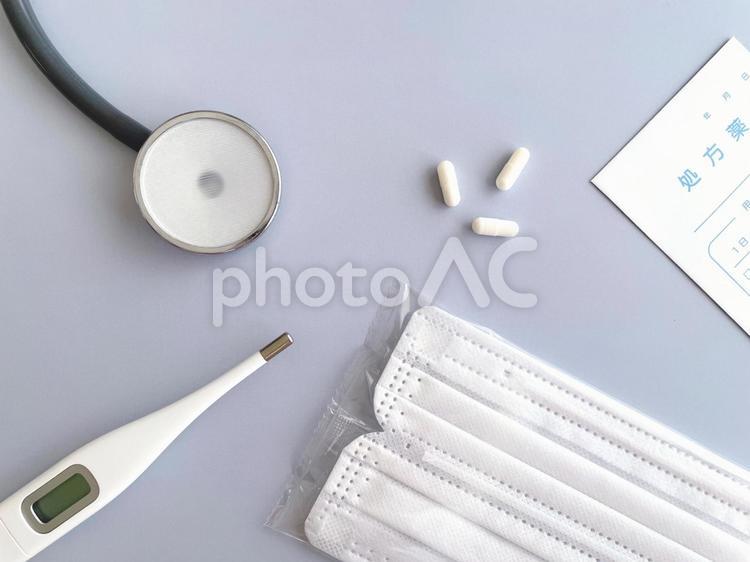 医療イメージの背景素材 医療,感染症,薬の写真素材
