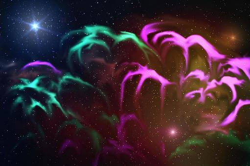 幻想的背景素材 散光星雲と深宇宙 幻想的背景素材 散光星雲と深宇宙 深宇宙,宇宙,散光星雲の写真素材