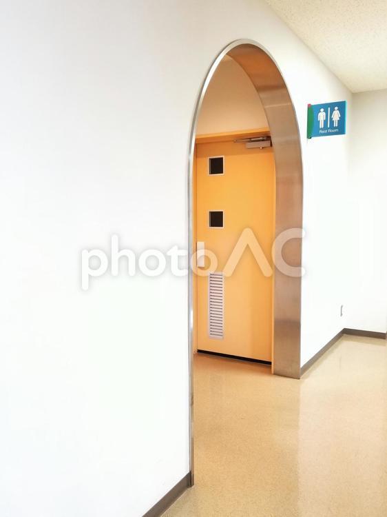 案内板　トイレ トイレ,案内,マークの写真素材