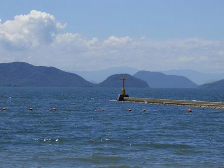 Photo, sea, calm, the scenery, 