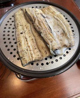 うなぎ白焼き うなぎ,白焼き,食べ物の写真素材