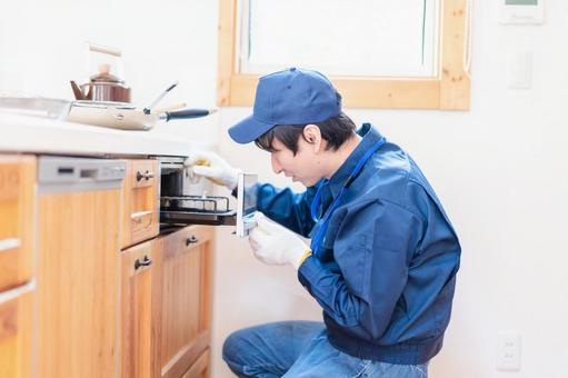 ライフスタイル ライフスタイル 技術者,プロ,取り換えの写真素材