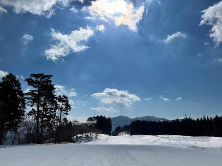 山頂からの景色 山頂からの景色の写真