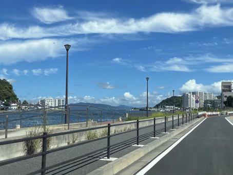 青空 道 青空 道 道路,道,空の写真素材