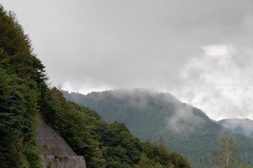 長野県-ビーナスライン-扇峠駐車場 長野県-ビーナスライン-扇峠駐車場 ビーナスライン,扇峠,風景の写真素材