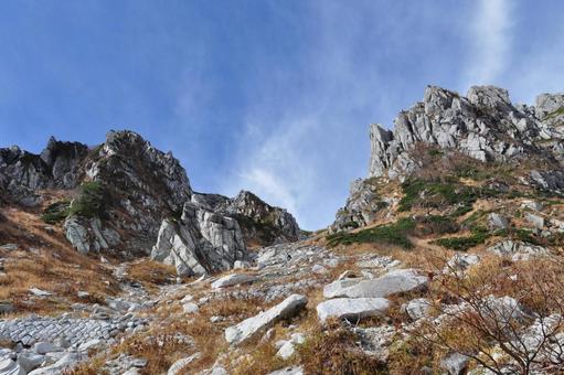 駒ヶ岳秋の風景 駒ヶ岳秋の風景 駒ヶ岳,千畳敷カール,山岳の写真素材
