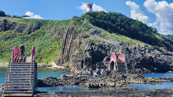 海岸の灯台への道 海岸の灯台への道 自然,岩,海の写真素材