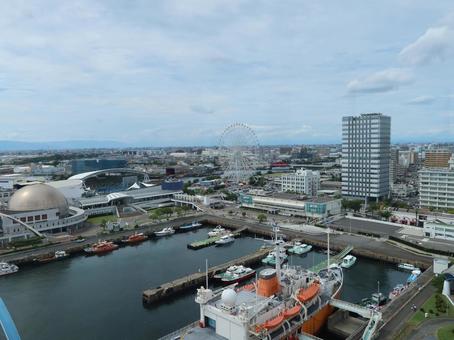 View from Nagoya Port Building, west side, JPG