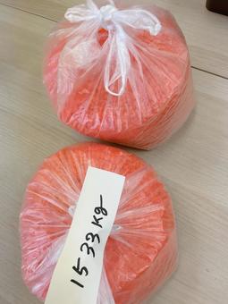 オレンジの部品 オレンジの部品の写真