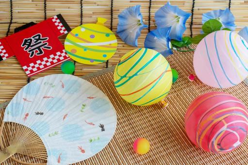 夏祭り　イメージ 夏,祭り,イメージの写真素材