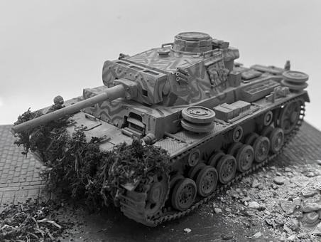 おもちゃの戦車 おもちゃの戦車の写真