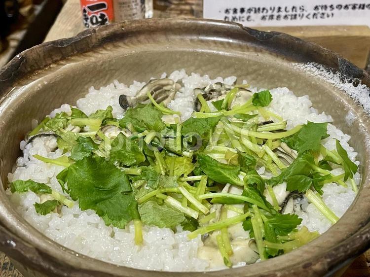 牡蠣の土鍋ご飯 牡蠣,土鍋ご飯,炊き込みご飯の写真素材