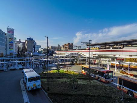【兵庫県】明石市・明石駅東口 明石駅,山陽明石駅,明石市の写真素材