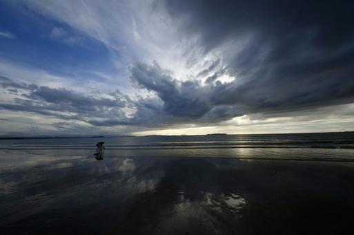 風景 (砂浜) 風景 (砂浜)の写真