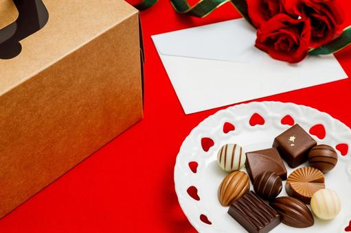 バレンタインデーのチョコレート バレンタインデーのチョコレート バレンタインデー,チョコレート,バレンタインの写真素材