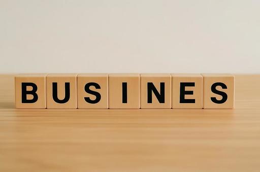 【単語ブロック】BUSINES 【単語ブロック】BUSINESの写真