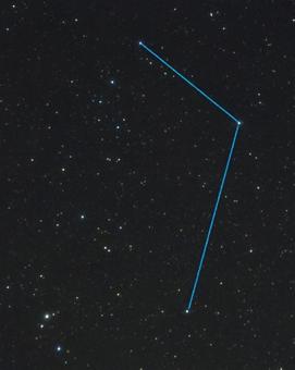 ろくぶんぎ座(星座線)・天体 ろくぶんぎ座(星座線)・天体 ろくぶんぎ座,星座,星座線の写真素材
