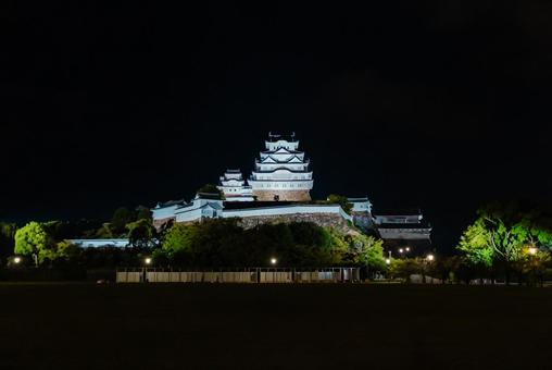 【兵庫】姫路城の風景 兵庫,姫路,姫路駅の写真素材