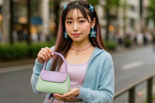 パステルバッグY2Kの写真