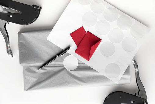 Photo, mock up, monument shooting, wrapping paper, 