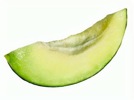 スライスしたメロン（種なし） メロン,アンデスメロン,スライスの写真素材