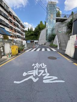韓国ソウル|南山旧道 韓国ソウル|南山旧道 南大門,南大門市場,崇礼門の写真素材