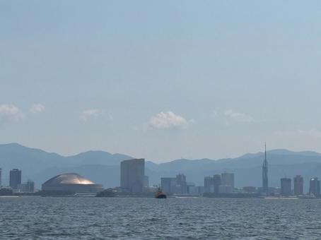 船からの風景 船からの風景の写真
