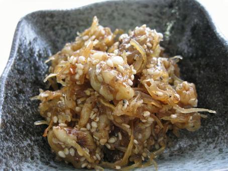 くるみ白魚 惣菜 おかず くるみ白魚 惣菜 おかずの写真
